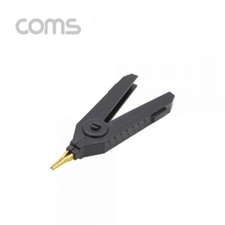 디바이스마트,스위치/부저/전기부품 > 지원부품 > 집게클립,Coms,악어 클립, 흑색(Black) - 1개 [BB253],악어 클립/ 흑색(Black) - 1개