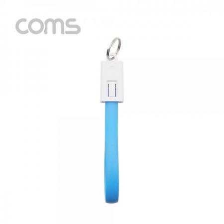 디바이스마트,케이블/전선 > USB 케이블 > 데이터케이블(MM) > USB 3.1 C타입 케이블,Coms,USB 3.1(Type C) 케이블 20cm, 고정클립 - Blue [BB320],USB 3.1(Type C) 케이블 20cm/ 고정클립 - Blue