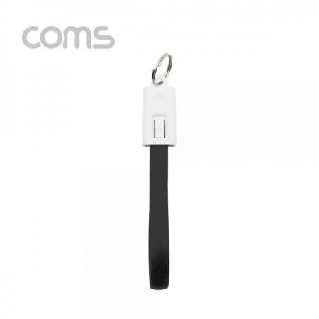디바이스마트,케이블/전선 > USB 케이블 > 데이터케이블(MM) > USB 3.1 C타입 케이블,Coms,USB 3.1(Type C) 케이블 20cm, 고정클립 - Black [BB319],USB 3.1(Type C) 케이블 20cm/ 고정클립 - Black