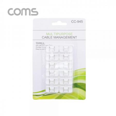 디바이스마트,컴퓨터/모바일/가전 > 네트워크/케이블/컨버터/IOT > 네트워크 자재/공구/타이 > 케이블타이/몰드,Coms,케이블 오거나이저(홀더형) / White / 12pcs / 케이블 정리기 [BT886],케이블 오거나이저(홀더형) / White / 12pcs / 케이블 정리기