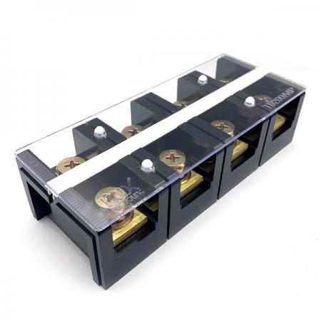 디바이스마트,커넥터/PCB > 터미널블럭 > 단자대 타입 > 고정식 단자대,한영넉스,단자대-HYT-2004,한영넉스 고정식 단자대 / HYT series / 전압: 600V / 전류: 200A / 볼트사이즈:M9 / pitch:45.2mm / 4핀