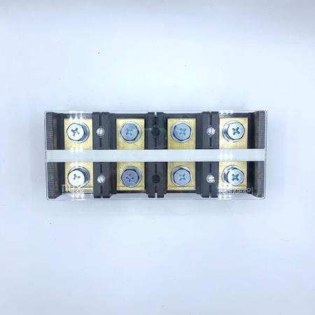 디바이스마트,커넥터/PCB > 터미널블럭 > 단자대 타입 > 고정식 단자대,한영넉스,단자대-HYT-3004,한영넉스 고정식 단자대 / HYT series / 전압: 600V / 전류: 300A / 볼트사이즈:M10 / pitch:50.3mm / 4핀