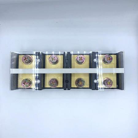 디바이스마트,커넥터/PCB > 터미널블럭 > 단자대 타입 > 고정식 단자대,한영넉스,단자대-HYT-5004,한영넉스 고정식 단자대 / HYT series / 전압: 600V / 전류: 500A / 볼트사이즈:M12 / pitch:68.9mm / 4핀