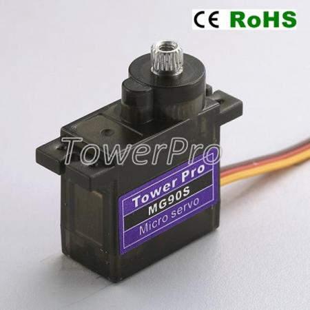 디바이스마트,기계/제어/로봇/모터 > 모터류 > 서보모터 > 브랜드(TowerPro) 서보모터,TowerPro,[정품] MG90S 메탈기어 디지털 서보모터,크기 : 22.8 × 12.2 × 28.5mm / 작동 속도 : 0.1초/60도 (4.8V) 0.08sec/60degree (6.0V) / 작동 전압 : 4.8V