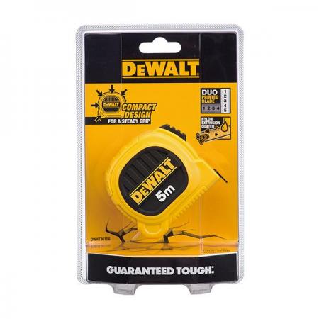 디바이스마트,계측기/측정공구 > 측정용 공구/장비 > 자,디월트,듀오 프리미엄 줄자 컴팩트 DWHT36156L (5m x 19mm),디월트 프리미엄 줄자 강화 플라스틱 케이스로 내구성 향상, 충격 완화 범퍼, 양면 코팅 확대 폰트로 시인성 향상