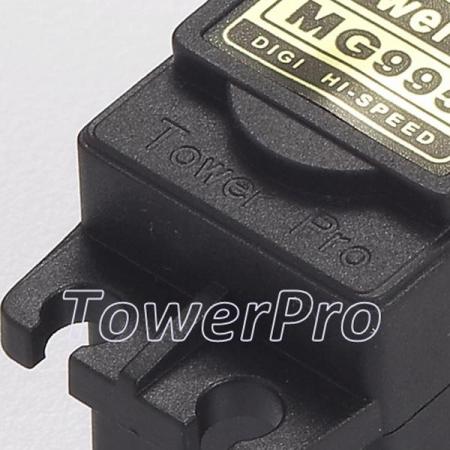 디바이스마트,기계/제어/로봇/모터 > 모터류 > 서보모터 > 브랜드(TowerPro) 서보모터,TowerPro,[정품] MG995 메탈기어 서보모터,크기 : 40.7 × 19.7 × 42.9mm / 작동 속도 : 0.20 초 / 60도 (4.8v); 0.16 초 / 60도 (6.0v) / 작동 전압 : 4.8 ~ 6.6v