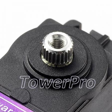 디바이스마트,기계/제어/로봇/모터 > 모터류 > 서보모터 > 브랜드(TowerPro) 서보모터,TowerPro,[정품] MG996R 메탈기어 디지털 서보모터,크기 : 40.7 × 19.7 × 42.9mm / 작동 속도 : 0.19 초 / 60도 (4.8v); 0.15 초 / 60도 (6.0v) / 작동 전압 : 4.8 ~ 6.6v