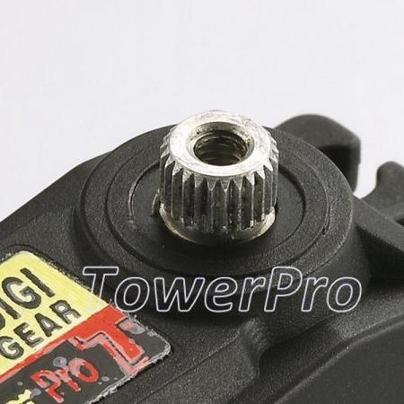 디바이스마트,기계/제어/로봇/모터 > 모터류 > 서보모터 > 브랜드(TowerPro) 서보모터,TowerPro,[정품] MG958 메탈기어 디지털 서보모터,크기 : 40.2 x 20.1 x 36.8mm / 작동 전압 : 4.8v-6.6v / 작동 속도 (4.8v) : 0.18sec / 60도 (6.0v) : 0.15sec / 60도