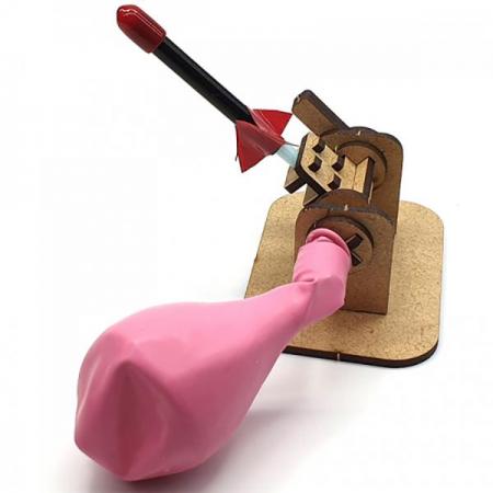 디바이스마트,오픈소스/코딩교육 > 과학 교구 > 물리/물질 과학교구,스터디랜드,에어로켓 발사대 4명 set,주사기의 수압과 MDF을 이용하여 각도조절이 가능한 에어로켓 원리를 알아보는 실험입니다. / 목공용풀(불포함) 이용