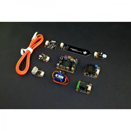 디바이스마트,오픈소스/코딩교육 > Micro:Bit > 마이크로비트 교육용키트,DFROBOT,Gravity 마이크로비트 IoT 스타터 키트 [KIT0138],7 개의 센서 및 액추에이터 제공 / 수백 개의 DFRobot Gravity Series 모듈과 호환 / 인터넷 연결 기능