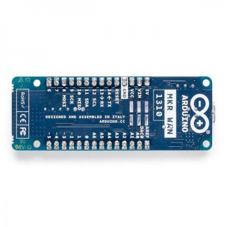 디바이스마트,오픈소스/코딩교육 > 아두이노 > 아두이노 정품 보드/쉴드/키트,아두이노,Arduino MKR WAN 1310 w/o Antenna,ABX00029 / LoRa를 활용한 저전력 프로젝트를 위한 실용적이고 비용효율적인 아두이노 / Atmel SAMD21 프로세서, Murata  CMWX1ZZABZ LoRa 모듈 기반 / ECC508 보안 칩셋 / 기존 버전 대비 새로운 배터리 충전 칩셋 및 2MB SPI 플래시 메모리, 소비전력 104uA(최저) / 5V 전원 가능