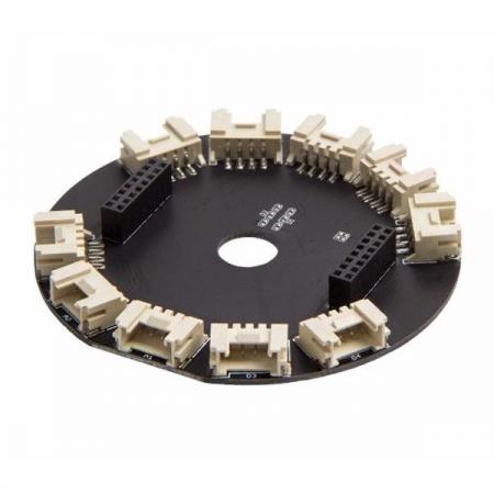 디바이스마트,MCU보드/전자키트 > 인공지능/임베디드/산업용 > 인공지능/머신러닝 > 인공지능 음성인식/스피커,Seeedstudio,ReSpeaker Grove 확장보드 [103030075],최대 10개의 그로브 포트 / ReSpeaker Core 및 ReSpeaker Mic Array로 스택 가능