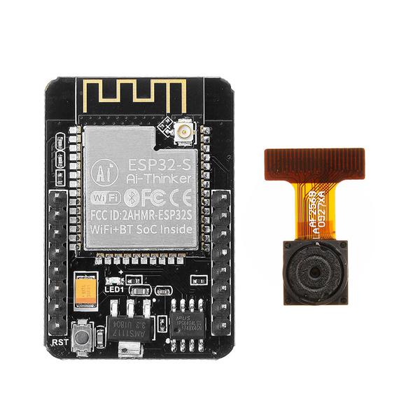 ESP32-CAM 블루투스·와이파이 웹서버 영상 스트리밍 아두이노호환 보드 + OV2640 카메라 모듈