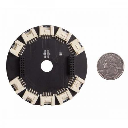 디바이스마트,MCU보드/전자키트 > 인공지능/임베디드/산업용 > 인공지능/머신러닝 > 인공지능 음성인식/스피커,Seeedstudio,ReSpeaker Grove 확장보드 [103030075],최대 10개의 그로브 포트 / ReSpeaker Core 및 ReSpeaker Mic Array로 스택 가능