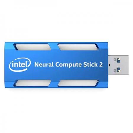 디바이스마트,MCU보드/전자키트 > 임베디드/인공지능/산업용 > 인공지능/머신러닝 > 개발보드/모듈/키트,Intel RealSense,Intel Neural Compute Stick 2,[국내 대리점 정품] USB 형태의 인공지능(AI) 추론 개발 플랫폼 / Intel Movidius Myriad X VPU 기반 / OpenVINO 지원 / 1세대 대비 8배 빠른 성능