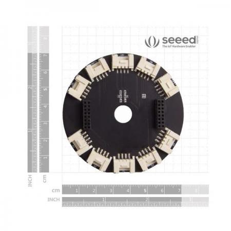 디바이스마트,MCU보드/전자키트 > 인공지능/임베디드/산업용 > 인공지능/머신러닝 > 인공지능 음성인식/스피커,Seeedstudio,ReSpeaker Grove 확장보드 [103030075],최대 10개의 그로브 포트 / ReSpeaker Core 및 ReSpeaker Mic Array로 스택 가능