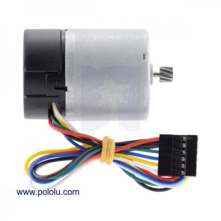 디바이스마트,기계/제어/로봇/모터 > 모터류 > DC기어드모터 > 브랜드(Pololu) DC기어드모터,Pololu,12V Motor with 64 CPR Encoder for 37D mm Metal Gearmotors (No Gearbox, Helical Pinion) #4750,64 CPR 엔코더 장착 / 12V / 헬리컬 피니언 기어가있는 37D mm 메탈 기어 모터를 위한 교체 모터 및 인코더로 사용 / 무부하성능:10,000RPM, 150mA / 기어 박스 없음