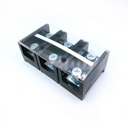 디바이스마트,커넥터/PCB > 터미널블럭 > 단자대 타입 > 고정식 단자대,전오전기,고정식 단자대 JOTB 300-3P,전오전기 고정식 단자대 / 전압: 600V / 전류: 300A / 볼트사이즈:M10 / pitch:52mm / 3핀