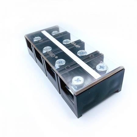 디바이스마트,커넥터/PCB > 터미널블럭 > 단자대 타입 > 고정식 단자대,전오전기,고정식 단자대 JOTB 400-4P,전오전기 고정식 단자대 / 전압: 600V / 전류: 400A / 볼트사이즈:M12 / pitch:55mm / 4핀