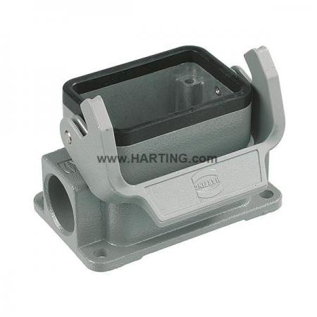 디바이스마트,커넥터/PCB > 산업/의료/방수 커넥터 > Han® 산업용 커넥터 > 후드/하우징,하팅(HARTING),19300061290,후드/하우징시리즈: Han® B / 타입: 표면 장착형 하우징 / 잠금 유형: 싱글 잠금 레버 / 규격: 6B