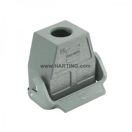 디바이스마트,커넥터/PCB > 산업/의료/방수 커넥터 > Han® 산업용 커넥터 > 후드/하우징,하팅(HARTING),19300100756,후드/하우징시리즈: Han® B / 타입: 케이블 투 케이블 하우징 / 잠금 유형: 싱글 잠금 레버 / 규격: 10B