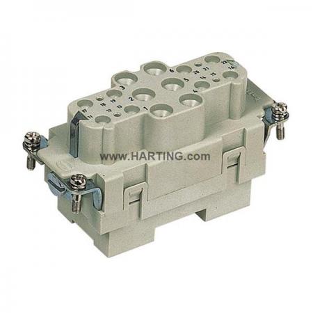 디바이스마트,커넥터/PCB > 산업/의료/방수 커넥터 > Han® 산업용 커넥터 > 인서트,하팅(HARTING),09380182701,제품시리즈: Han-Com® / 터미네이션방법: 축 나사 / 젠더: Female / 핀수: 6 / 정격 전류: 40A / 정격 전압: 690V / 규격: 16B