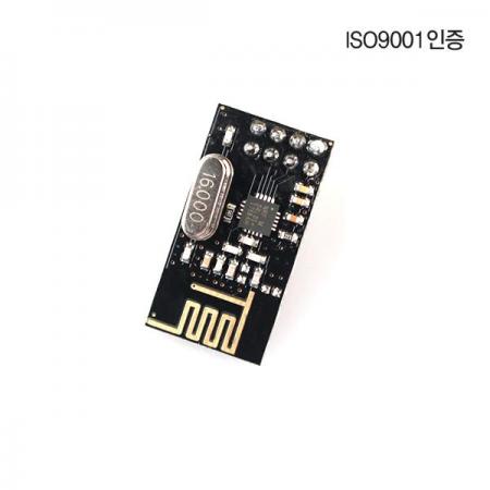 디바이스마트,MCU보드/전자키트 > 통신/네트워크 > RF/LoRa,Ai-Thinker,[정품] Si24R1 2.4G 무선통신 모듈 [NF-01-S],SPI 인터페이스 / 주파수 : 2.4G / 전압 : 1.9 ~ 3.6V / 사이즈 : 28.6 * 15.3 * 3.2 mm