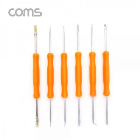 디바이스마트,수공구/전자공구/전동공구 > 전자공구 > 인두기/인두스탠드 > 악세사리,Coms,공구 납땜 보조툴 키트 세트 / 6pcs [IF211],공구 납땜 보조툴 키트 세트 / 6pcs