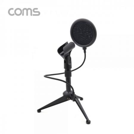 디바이스마트,컴퓨터/모바일/가전 > 음향ㆍ영상ㆍ카메라 > 마이크 > 마이크용품,Coms,팝스크린 마이크 스탠드 / 삼각 거치대 / 높이 조절 [IF044],팝스크린 마이크 스탠드 / 삼각 거치대 / 높이 조절