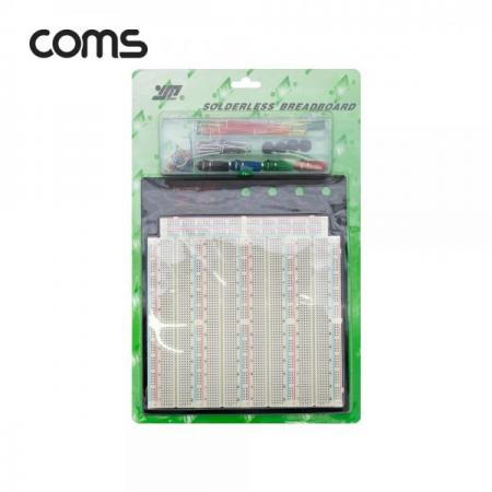 디바이스마트,커넥터/PCB > PCB기판/관련상품 > 브레드보드,Coms,브레드보드 / 빵판 / 3220핀 / 191.5x186x8.5mm (점퍼와이어키트 14종 140개입 포함) [WA163],브레드보드 / 빵판 / 3220핀 / 191.5x186x8.5mm (점퍼와이어키트 14종 140개입 포함)