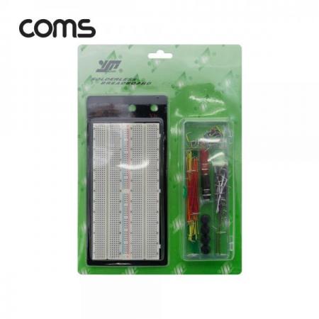 디바이스마트,커넥터/PCB > PCB기판/관련상품 > 브레드보드,Coms,브레드보드 / 빵판 / 1360핀 / 82.5x165.5x8.5mm (점퍼와이어키트 14종 140개입 포함) [WA162],브레드보드 / 빵판 / 1360핀 / 82.5x165.5x8.5mm (점퍼와이어키트 14종 140개입 포함)