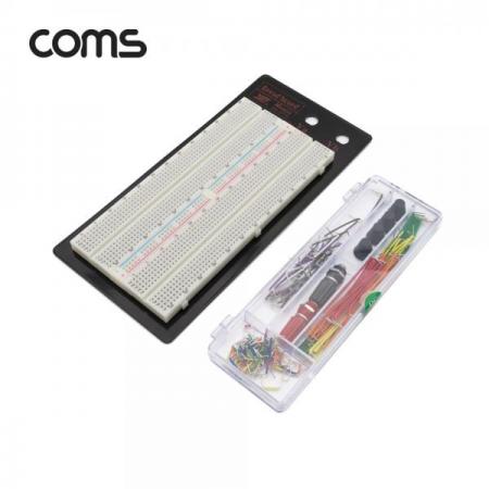 디바이스마트,커넥터/PCB > PCB기판/관련상품 > 브레드보드,Coms,브레드보드 / 빵판 / 1360핀 / 82.5x165.5x8.5mm (점퍼와이어키트 14종 140개입 포함) [WA162],브레드보드 / 빵판 / 1360핀 / 82.5x165.5x8.5mm (점퍼와이어키트 14종 140개입 포함)