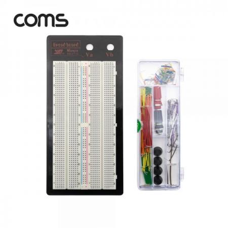 디바이스마트,커넥터/PCB > PCB기판/관련상품 > 브레드보드,Coms,브레드보드 / 빵판 / 1360핀 / 82.5x165.5x8.5mm (점퍼와이어키트 14종 140개입 포함) [WA162],브레드보드 / 빵판 / 1360핀 / 82.5x165.5x8.5mm (점퍼와이어키트 14종 140개입 포함)