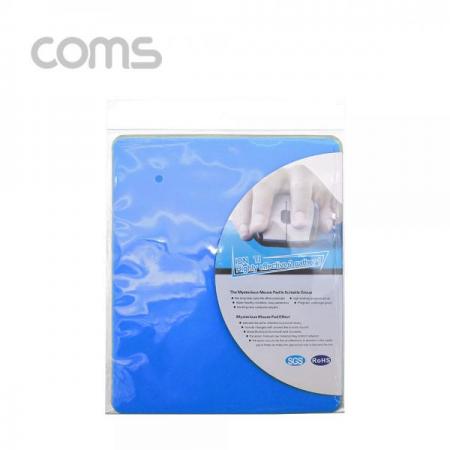 디바이스마트,컴퓨터/모바일/가전 > 키보드/마우스 > 마우스패드 > 손목보호패드,Coms,마우스 패드(라텍스) - Blue [BT972],마우스 패드(라텍스) - Blue