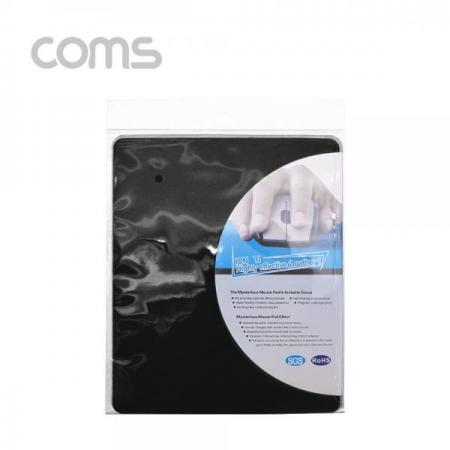 디바이스마트,컴퓨터/모바일/가전 > 키보드/마우스 > 마우스패드 > 손목보호패드,Coms,마우스 패드(라텍스) - Black [BT969],마우스 패드(라텍스) - Black