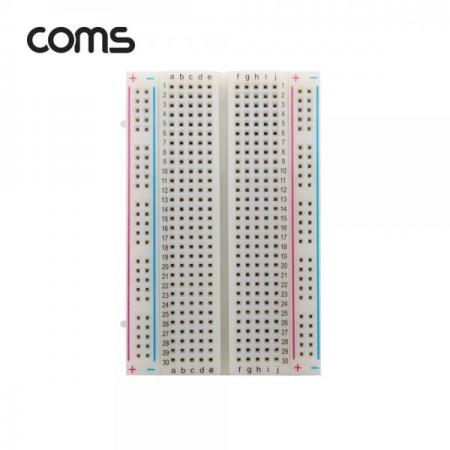 디바이스마트,커넥터/PCB > PCB기판/관련상품 > 브레드보드,Coms,브레드보드 / 빵판 / 400핀 (55x84x8.5mm) [WA155],브레드보드 / 빵판 / 400핀 (55x84x8.5mm)