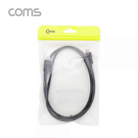 디바이스마트,케이블/전선 > USB 케이블 > 데이터케이블(MM) > USB 3.1 C타입 케이블,Coms,USB 3.1(Type-C) 케이블 C to C (M/M) 1m [BT980],USB 3.1(Type-C) 케이블 C to C (M/M) 1m