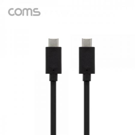 디바이스마트,케이블/전선 > USB 케이블 > 데이터케이블(MM) > USB 3.1 C타입 케이블,Coms,USB 3.1(Type-C) 케이블 C to C (M/M) 1m [BT980],USB 3.1(Type-C) 케이블 C to C (M/M) 1m