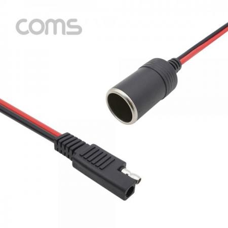 디바이스마트,케이블/전선 > 어셈블리 케이블 > 특수 커넥터 케이블,Coms,SAE 변환 케이블(시가 소켓) SAE M/시가잭(시거잭) [BT803],SAE 변환 케이블(시가 소켓) SAE M/시가잭(시거잭)