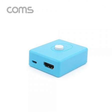 디바이스마트,컴퓨터/모바일/가전 > 네트워크/케이블/컨버터/IOT > KVM스위치/분배기/선택기 > 모니터 선택/분배/확장기,Coms,HDMI 선택기(양방향) / 2x1/1x2 / Blue [BT922],HDMI 선택기(양방향) / 2x1/1x2 / Blue