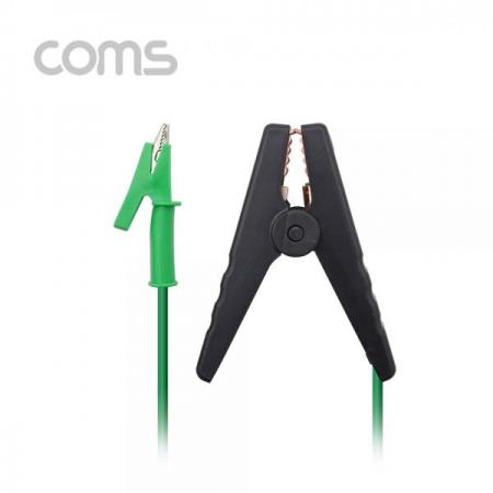 디바이스마트,케이블/전선 > 어셈블리 케이블 > 특수 커넥터 케이블,Coms,집게 어싱선 / 어싱 케이블 / 10M [BE1010],집게 어싱선 / 어싱 케이블 / 10M