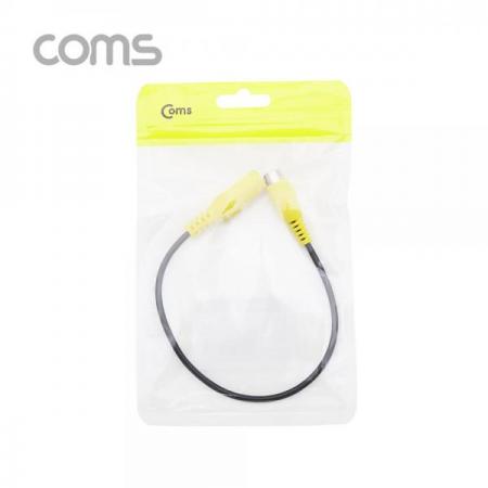 디바이스마트,케이블/전선 > 영상/음향 케이블 > 스테레오/RCA 케이블,Coms,RCA 젠더 / RCA (F) / 스테레오 3.5 (F) / 20cm [BT947],RCA 젠더 / RCA (F) / 스테레오 3.5 (F) / 20cm