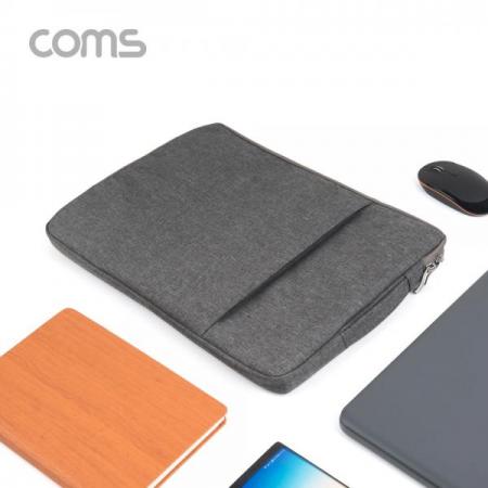 디바이스마트,컴퓨터/모바일/가전 > 노트북ㆍ태블릿 > 노트북용 가방 > 파우치형,Coms,노트북 파우치 / 노트북 가방 / 슬림형 / 그레이 / 15.4형 [ID349],노트북 파우치 / 노트북 가방 / 슬림형 / 그레이 / 15.4형