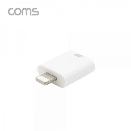 디바이스마트,컴퓨터/모바일/가전 > 스마트폰/스마트기기 > 케이블/젠더 > 젠더,Coms,8핀 젠더(8P M/F) 연장 / Short / White [ID394],8핀 젠더(8P M/F) 연장 / Short / White