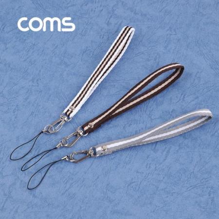 디바이스마트,컴퓨터/모바일/가전 > 스마트폰/스마트기기 > 모바일 주변기기 > 기타 주변기기,Coms,손목 스트랩 / Gray & White / 12cm [ID357],손목 스트랩 / Gray & White / 12cm