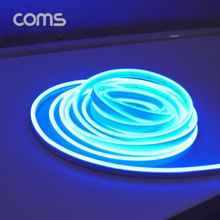 디바이스마트,LED/LCD > LED 인테리어조명 > 플렉서블 LED,Coms,LED 슬림형(줄/띠형) / DC전원 / 5M / Blue [BB220],LED 슬림형(줄/띠형) / DC전원 / 5M / Blue
