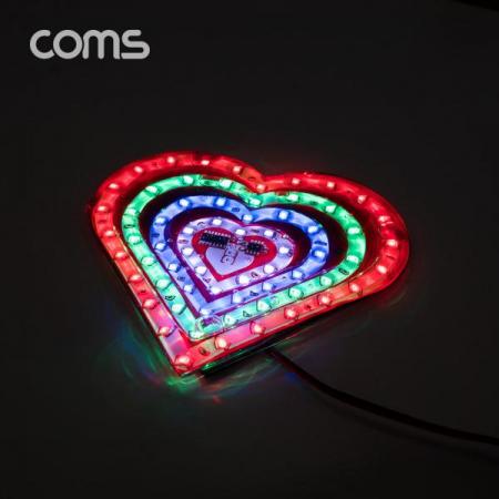 디바이스마트,LED/LCD > LED 인테리어조명 > 플렉서블 LED,Coms,하트 LED 점멸등 [BB227],하트 LED 점멸등