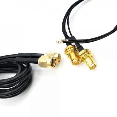 디바이스마트,MCU보드/전자키트 > 통신/네트워크 > 와이파이,SZH,무선 랜카드 연장 안테나 [SZH-IWA015],인텔의 무선 랜카드용 안테나 입니다. 6DB ,  IPEX4, 듀얼밴드 2.4GHz, 5GHz 사용됩니다.