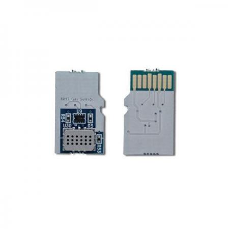 디바이스마트,MCU보드/전자키트 > 센서모듈 > 먼지/가스/연기/불꽃 > 가스/공기질/연기센서,(주)빌드잇,암모니아 센서 (BuildThing Beacon),BuildThing Beacon (빌드 씽 비콘)에 Push Push 방식으로 탈부착 가능한 암모니아 센서