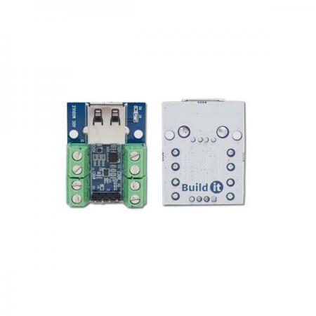 디바이스마트,MCU보드/전자키트 > 통신/네트워크 > 기타 네트워크/통신,(주)빌드잇,ADC 모듈 SET (BuildThing Beacon),BuildThing Beacon (빌드 씽 비콘)에 Push Push 방식으로 탈부착 가능한 ADC 모듈